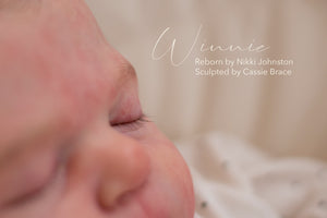 Prototype Winnie  - Complete Baby Reborn by Nikki Johnston, Sculpted by Cassie Brace